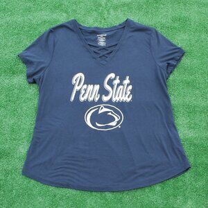 💙🦁Penn State University Nittany Lions v-neck women's t-shirt